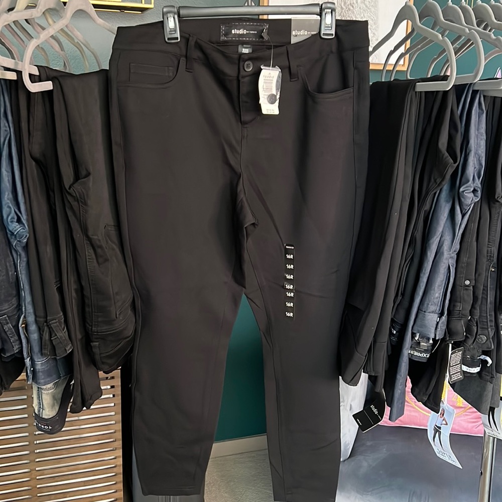 NWT studio by torrid business or casual black pants